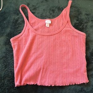 Target pink tank! Cute floral design